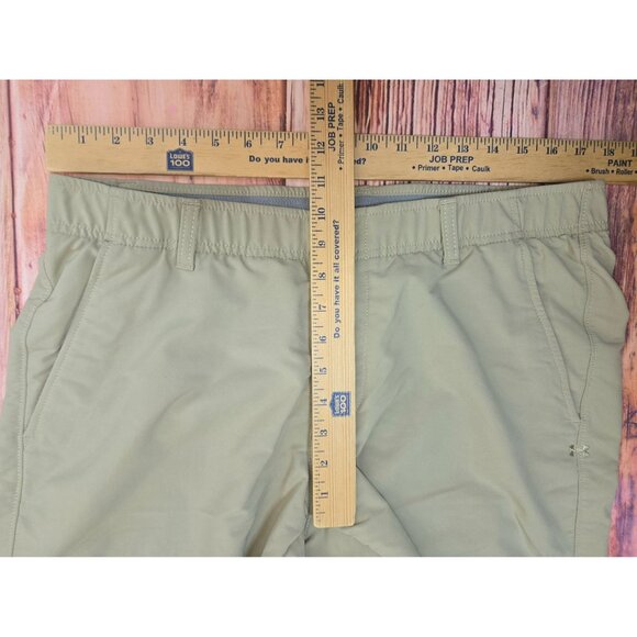Under Armour Mens Golf Pants 36/30 Khaki Nylon & Polyester Blend - Picture 8 of 9